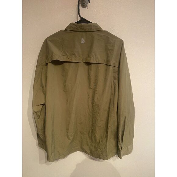 Alaskan Hardgear Duluth Mens Jacket XL Nylon Lightweight Vented Snap Button - Picture 6 of 10